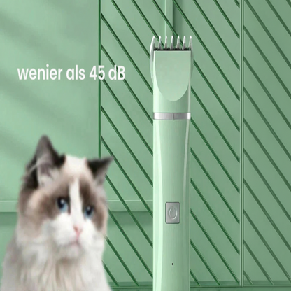 4-in-1 Elektrisches Haustierpflege-Set – Haarschneider, Schermaschine, Nagelschleifer für Katzen & Hunde